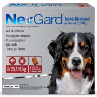 Nexgard Cães - 25,1 a 50 kg